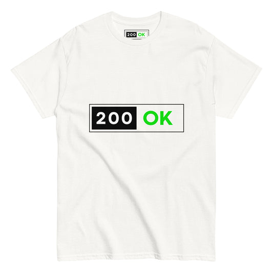 200 OK Men's classic tee