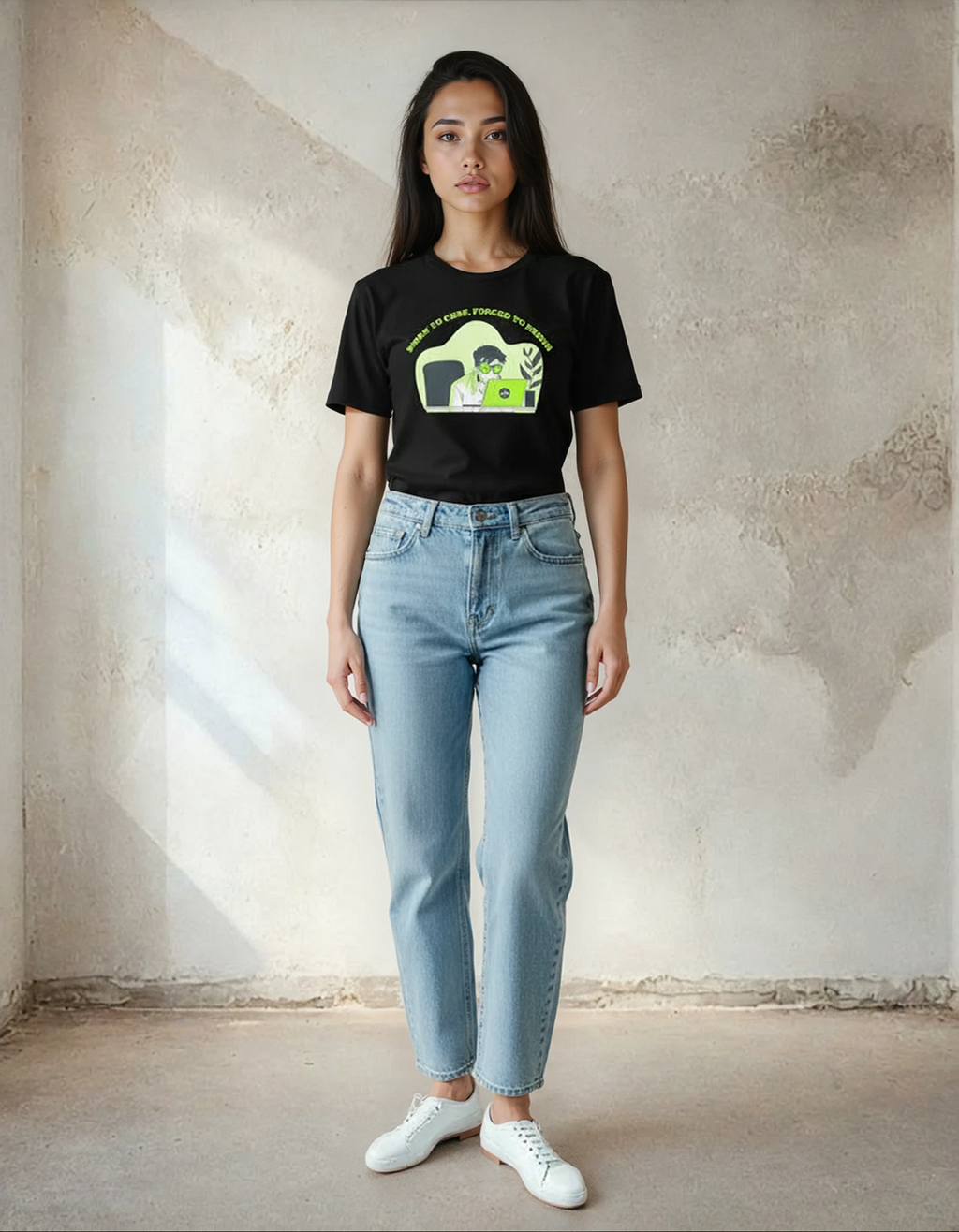 Born To Code, Forced To Debug On Shirt